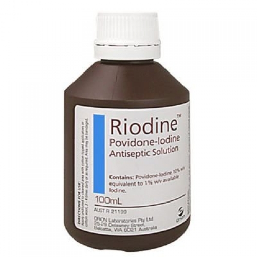 Povidone Iodine Riodine 100ml ea
