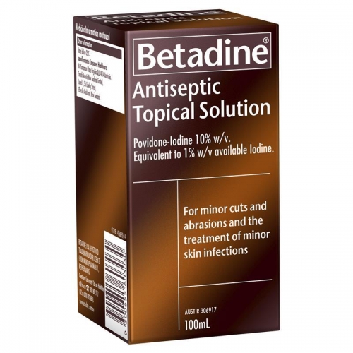 Antiseptic Betadine 100ml ea