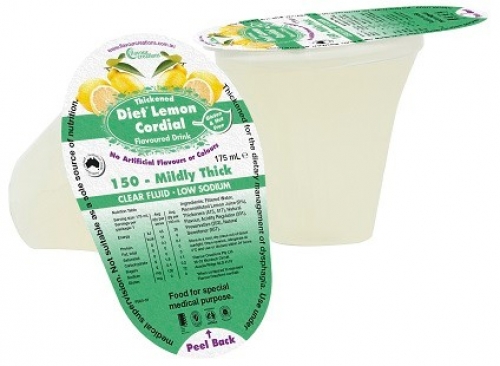FC Diet Lemon Cordial 150 / 2 Mildly Thick 175ml 24