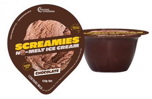 FC Screamies No Melt Ice Cream Chocolate 120g 36